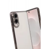 Durukar®  Samsung Galaxy S25 Edge  Lensli Silikon - Titan Gri