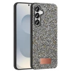 Durukar®  Samsung Galaxy S25 Plus Bright Simli Kapak - Gümüş