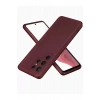 Durukar®  Samsung Galaxy S25 Ultra Kılıf First Silikon - Bordo
