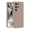 Durukar®  Samsung Galaxy S25 Ultra Kılıf Nano içi Kadife Silikon - Pudra