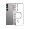 Durukar®  Samsung Galaxy S26 Joke Simli Magneticsafe Kılıf - Pembe