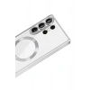 Durukar®  Samsung Galaxy S26 Ultra Kross Magneticsafe Kapak - Gümüş
