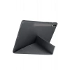 Durukar®  Samsung Galaxy X610 Tab S9 FE Plus 12.4 Kılıf Kalemlikli Mars Tablet Kılıfı - Siyah