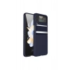 Durukar®  Samsung Galaxy Z Flip 4 Kılıf Belt Flip Kapak - Lacivert