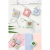 Durukar® Cute Soft Stickers 150 cm Long Practical Portable Bag Size Keychain Measuring Tape