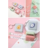 Durukar® Cute Soft Stickers 150 cm Long Practical Portable Bag Size Keychain Measuring Tape