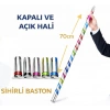 Durukar® Sihirli Açılır Baston – Mendilden Bastona İlizyon Oyunu (70 cm)