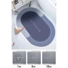 Durukar® Sihirli Süper Su Emici Kaymaz Tabanlı Oval Paspas 40*60 cm