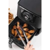 Durukar® Siyah Isıya Dayanıklı Yıkanılabilir Silikon Fırın Ve Airfryer Yuvarlak Model Pişirme Matı 23 Cm
