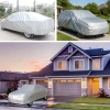 Durukar® Waterproof Rain, Snow, Hail Protective Car Cover Compatible with Sedan Vehicles - Car Cover