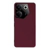 Durukar®  Tecno Camon 20 Pro 5G Kılıf First Silikon - Bordo