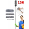 Durukar® Teleskopik 3lü Mop Toz Alma Püskülü Çok Fonksiyonlu Temizlik Seti