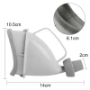 Durukar® Unisex Portable Hygienic Travel Toilet Device Travel Toilet Funnel