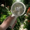 Durukar®  USB ile Şarj Olabilen 3 Ayarlı Fan Modlu Çanta Tipi El Fanı