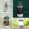 Durukar® USB Şarjlı Makyaj Fırçası Temizleyici Aparat Hızlı Kurutmalı, Çok Yönlü Fırça Temizleyici