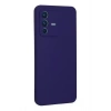 Durukar®  Vivo V23 5G Kılıf Nano içi Kadife Silikon - Mor