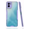 Durukar®  Vivo Y15S Kılıf Platin Silikon - Lila