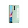Durukar®  Vivo Y18 Kılıf Volet Silikon - Açık Yeşil