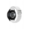 Durukar®  Watch 20mm KR410 Kumaş Kordon - Beyaz