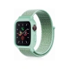 Durukar®   Watch 38mm Hasırlı Cırtcırtlı Kasalı Kordon - Turkuaz