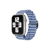 Durukar®   Watch 38mm Star Kordon - Zigzag Beyaz-Mavi