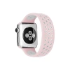 Durukar®   Watch 42mm Ayarlı Delikli Silikon Kordon - Pembe-Beyaz