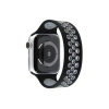 Durukar®   Watch 42mm Ayarlı Delikli Silikon Kordon - Siyah-Gri