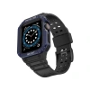 Durukar®   Watch 42mm KR401 Silikon Kordon - Siyah-Mavi