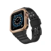 Durukar®   Watch 42mm KR401 Silikon Kordon - Siyah-Rose