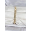Durukar® Xuping Zirkon Taşlı Gold Renk Kadın Bileklik