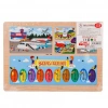 Eğitici Ahşap Puzzle Havaalanı 1 Adet