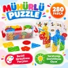 Eğlenceli 440 Parça Mühürlü Puzzle Küçük