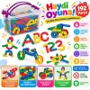 Eğlenceli Click Clack 192 Parça Blok Seti