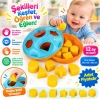 Eğlenceli Şekiller 10lu Set Yaratıcı Oyun Malzemesi