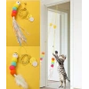 Elastik Yapışkanlı Kedi Oyun Oltası