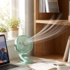Ergonomik 360° Dönüşlü Mini Duvar Fanı - Mandallı Masaüstü Kullanım