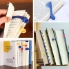 Ergonomik Akıllı Silikon 3lü Kitap Klips Seti