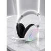 Ergonomik Beyaz Kablosuz Bluetooth Kulaklık Mikrofonlu