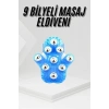 Ergonomik Bilyeli Masaj Eldiveni 9 Adet Metal Bilye İle