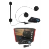Ergonomik Bluetooth Kulaklık 5.0 Intercom Uyumlu Motosiklet