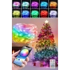 Ergonomik Çok Modlu 10 Mt Usb Led Işık Seti Uzaktan Kumanda İle