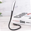 Ergonomik Dokunmatik 3 Kademeli 14 Led Masa Lambası - Siyah