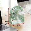 Ergonomik Duvara Asılabilir 3 Hızlı Mini Masaüstü Fan