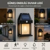 Ergonomik Güneş Enerjili Kablosuz Led Duvar