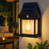 Ergonomik Güneş Enerjili Kablosuz Led Duvar