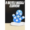 Ergonomik Masaj Eldiveni 9 Bilyeli Tam Vücut Kullanımı