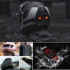 Ergonomik Usb Şarjlı Kask İçin Kırmızı Led Flaşör Işığı