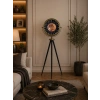 Aged 24-Hour Indicator Custom Design Tripod Leg Clock