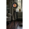 Eskitme 24 Saat Göstergeli Özel Tasarım Tripod Ayaklı Saat