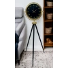 Eskitme Tripod Ayaklı Dekoratif Saat